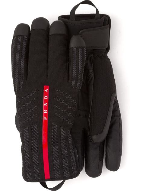 prada sport gloves